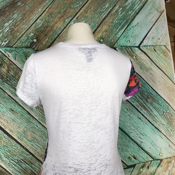 D7 - INC International Concepts| Rhinestones Tee - M - Picture 5 of 6